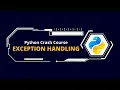 17 Exception Handling Python Programming Crash Course in Nepali NextStep InfoTech