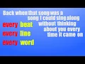 We Were Us Keith Urban feat. Miranda Lambert lyrics