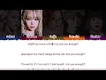 LE SSERAFIM (르세라핌) - 'Crazier' (미치지 못하는 이유) Lyrics [Color Coded_Han_Rom_Eng]
