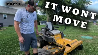 My Mower Won t Move - Hustler Raptor SD