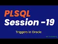 Oracle Tutorial Day - 19 Triggers in Oracle Interview Questions