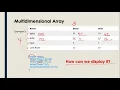 13 3 Multidimensional Arrays