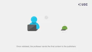 The publishing process of materials in UOC teaching module format