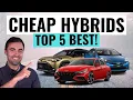 Top 5 BEST Hybrid Cars And SUVs Under 35 000 Most Affordable New Hybrids