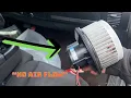 How to Replace the Blower Motor on a 2007 2013 Chevy Silverado GMC Sierra