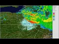 KBGM Radar Loop from June 21 to 22 2025