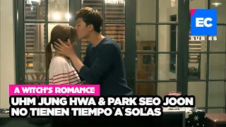 a witch s romance uhm jung hwa y park seo joon no tienen tiempo a solas entretenimientokoreano