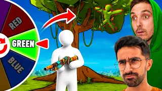 SIDEMEN MECCHA CHAMELEON BUT WE CAN ONLY USE ONE COLOUR