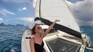SAILING TO SAINT LUCIA: Snorkeling, Storms & Stunning Scenery