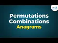 Permutations and Combinations - Anagrams Condition Don t Memorise Bank CGL
