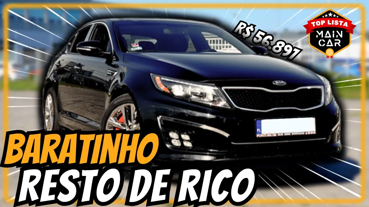 5 Carros BARATOS para pagar de RICO | LUXO pagando POUCO????