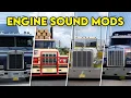 15 BEST Engine Sound Mods for American Truck Simulator CAT Cummins Detroit More