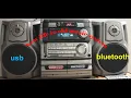Lagu USB and Bluetooth installation in old music system
