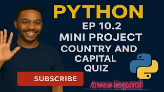 Python EP Country and Capital Quiz