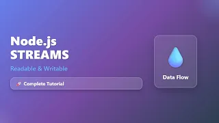Node js Streams Explained Readable Writable Streams for Beginners