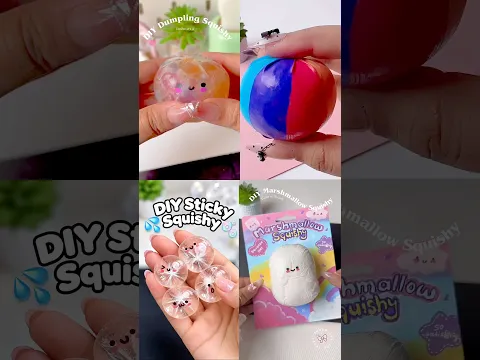 How to make squishy ✨ DIY squishy tutorials #shorts