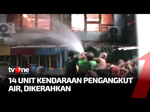 Kebakaran Hebat Terjadi di Permukiman Padat Penduduk, Diduga Akibat Korsleting Listrik