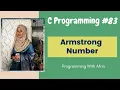 C Programming bangla tutorials Armstrong Number