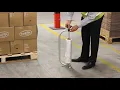 Ergonomic Hand Pallet Wrap Dispenser