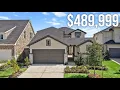 This 489K Texas Home Has a PRIVATE COURTYARD Hockley TX Home Tour