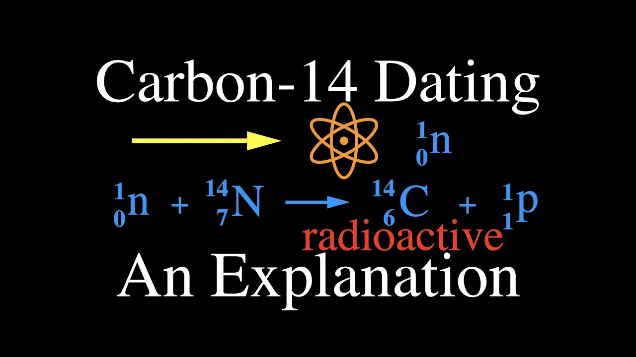 Radioactivity (14 of 16) Carbon-14 Dating, an Explanation
