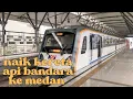Download Lagu CARA NAIK KERETA API BANDARA KUALANAMU KE KOTA MEDAN