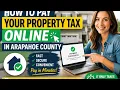 How to pay your property tax online in Arapahoe County