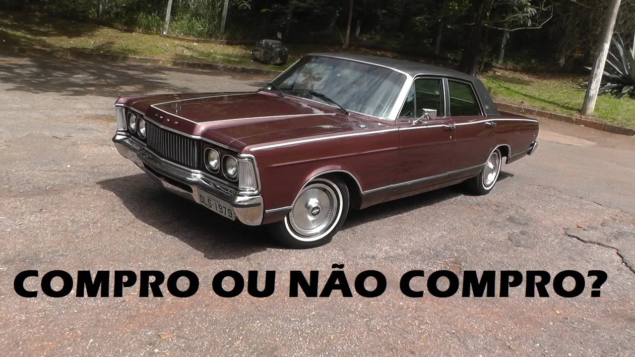 Ford Landau 79, detalhes e test drive em Belo Horizonte // Caçador de Carros