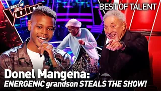 16 year old owns the show with his grandma in the voice