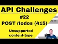 API Testing Challenge 22 - How To