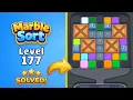 Marble Sort - Color Puzzle Level 177 Walkthrough Solution