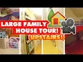 LARGE FAMILY HOUSE TOUR UPSTAIRS KID S BEDROOMS Sheesh Finally