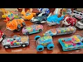 Download Lagu Unboxing excavator, police car, high speed train, police car, bus, motorbike, tank