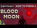 Zelda Breath of the Wild - HOW TO TRIGGER A BLOOD MOON