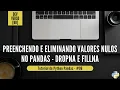 Tratando VALORES NULOS no PANDAS - dropna e fillna