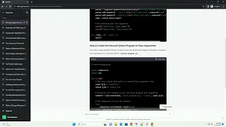 How to pass argparse arguments to another python program