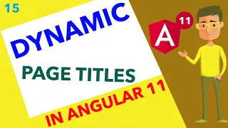 Angular 11 Tutorial - How to Set Dynamic Page Title Dynamic Page Titles in Angular