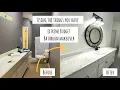 300 BATHROOM REMODEL UPDATE USE WHAT YOU HAVE Stretta Lowes Laminate Countertop