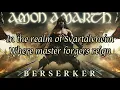 Mjolner, Hammer Of Thor - Amon Amarth | Lyrics!!