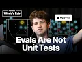 Download Lagu Evals Are Not Unit Tests — Ido Pesok, Vercel v0