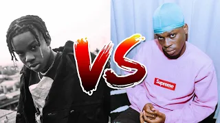 rema vs fireboy who is the most talented artiste find out in this hot freestyle battle 
