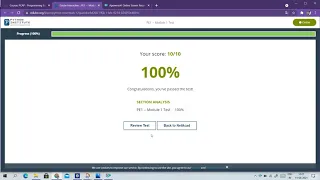 PCAP - Programming Essentials in Python CISCO MODULE 1 TEST Answer cisco