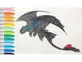 Stormfly Coloring Book Page How to Train Your Dragon SAILANY Coloring Kids