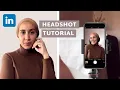 How to take a Professional Profile Picture for Linkedin at Home with my Phone Sina Port