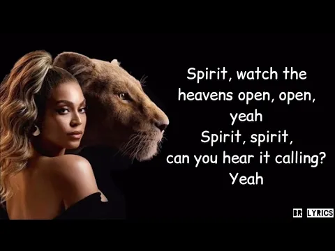 Download MP3 Beyoncé - Spirit (Lyrics) [The Lion King]