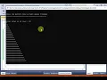 C to show the pattern like right angle triangle