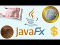 Create A GUI JavaFx Currency Exchange With Clean Java Code