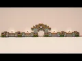 Minecraft How to Build a Mossy Base Design with Gate Tutorial