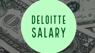 Deloitte Salary Big 4 Compensation Series