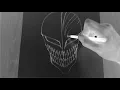 Drawing Ichigo Kurosaki from BLEACH | Glitch Art | Negative Drawing